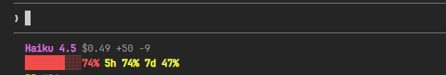 Cost guardian cship statusline