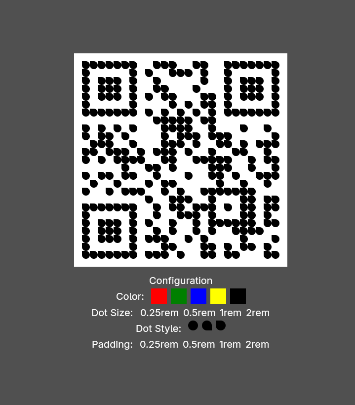 Example QR code rendered with gpui