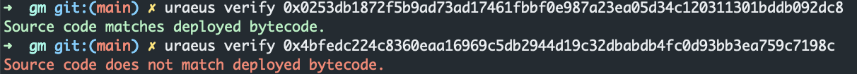 Example verify